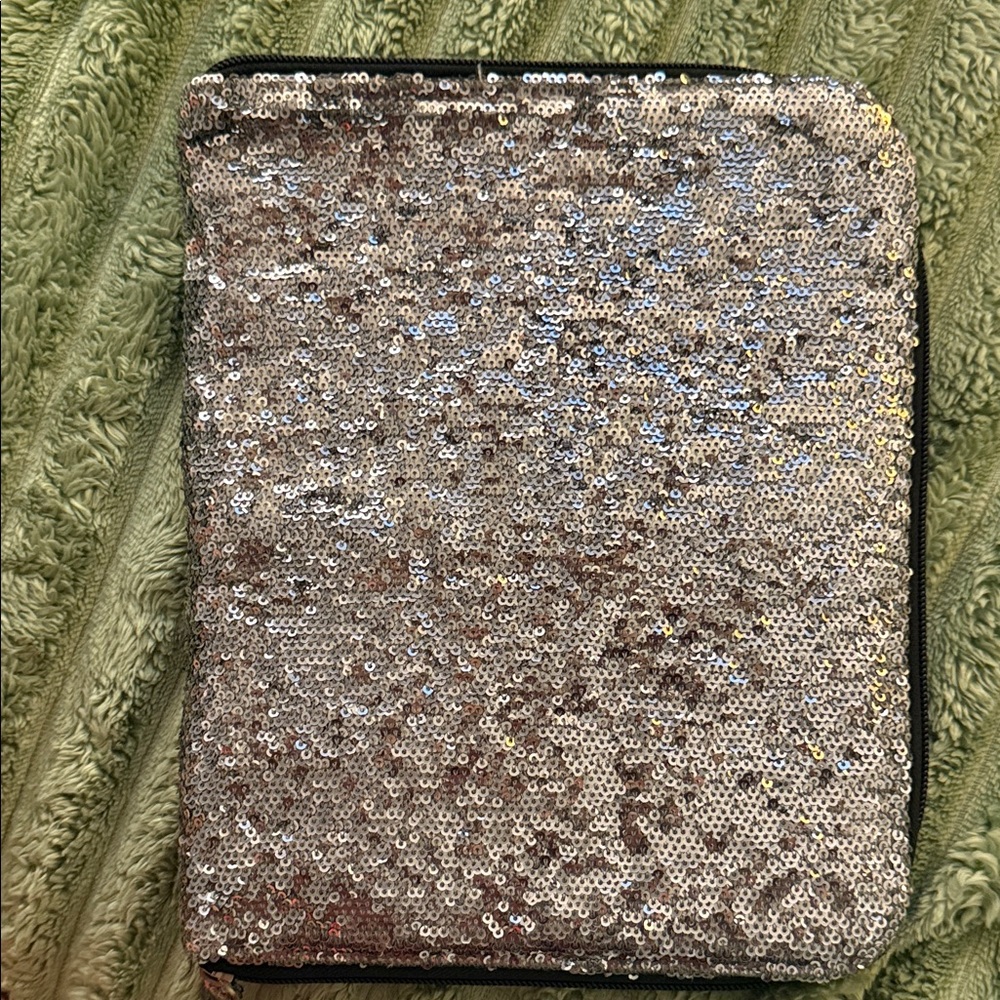 Sequin Silver Tablet Case - image 1